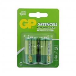 Батарейки солевые GP 14G/R14 Greencell C R14 1,5В 24шт