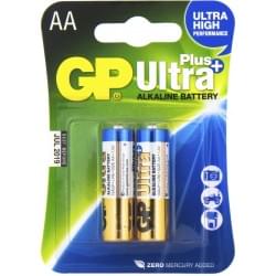 Батарейки алкалиновые GP GP15AUP-CR2 Ultra Plus AA LR6 1,5В 2шт