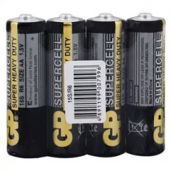 Батарейки солевые GP 15S/R6 Supercell AA R6 1,5В 40шт