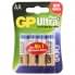 Батарейки алкалиновые GP GP15AUP-CR4  Ultra Plus AA LR6 1,5В 4шт