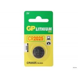 Батарейка литиевая GP GPCR2025-7CR1 CR2025 3В дисковая 1шт