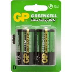Батарейки солевые GP 13G/R20 Greencell D R20 1,5В 20шт