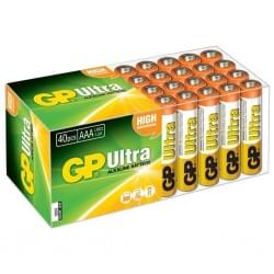 Батарейки алкалиновые GP GP24AU-2S2 Ultra Alkaline AAA LR03 1,5В 40шт