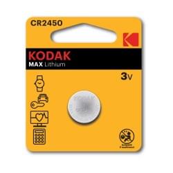 Батарейка литиевая Kodak MAX Lithium CR2450 3В 1шт