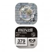 Батарейка для часов Maxell SR521SW 379 1,55В дисковая 1шт