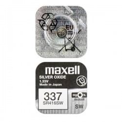 Батарейка для часов Maxell SR416SW 337 1,55В дисковая 1шт
