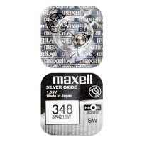 Батарейка для часов Maxell SR421SW 348 NEW 1,55В дисковая 1шт