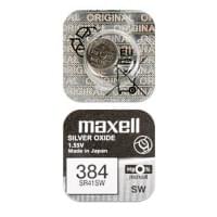 Батарейка для часов Maxell SR41SW 384 1,55В дисковая 1шт