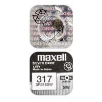Батарейка для часов Maxell SR516SW 317 1,55В дисковая 1шт