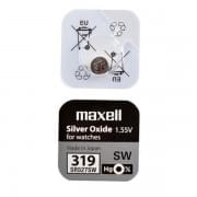 Батарейка для часов Maxell SR527SW 319 1,55В дисковая 1шт