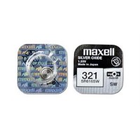 Батарейка для часов Maxell SR616SW 321 1,55В дисковая 1шт