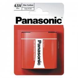 Батарейка солевая Panasonic Zinc Carbon квадратная 3R12 4.5 Вольт 1шт