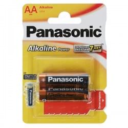 Батарейки алкалиновые Panasonic Alkaline Power AA LR6 1,5В 2шт