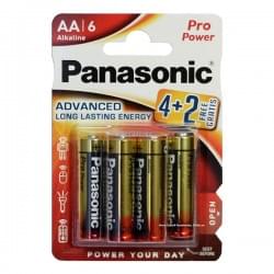 Батарейки алкалиновые Panasonic Pro Power AA LR6 1,5В 6шт