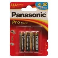 Батарейки алкалиновые Panasonic Pro Power AAA LR03 1,5В 6шт