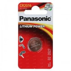 Батарейка литиевая Panasonic Lithium Power CR2016 3В дисковая 1шт