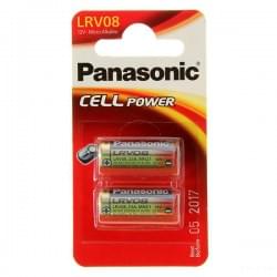 Батарейки алкалиновые Panasonic Cell Power 23А LRV08 12В 2шт