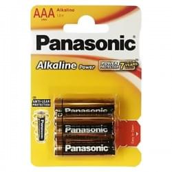 Батарейки алкалиновые Panasonic Alkaline Power AAA LR03 1,5В 6шт
