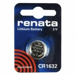 Батарейка RENATA CR1632 3В дисковая литиевая 1шт