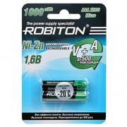 Аккумулятор Ni-Zn Robiton AAA 550мАч 1,6В 1000мВтч 2шт