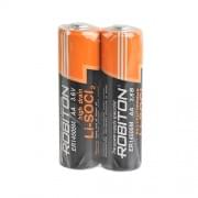 Специальные литиевые высокотоковые батарейки Li-SOCl2 Robiton ER14505M-SR2 AA 2000 мАч 3.6 В 2шт