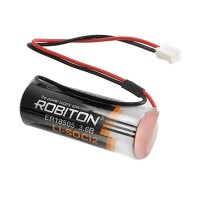 Специальная литиевая батарейка Li-SOCl2 Robiton ER 18505-EHR2 3600мАч 3.6В с коннектором EHR-2