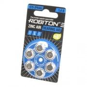 Батарейки для слуховых аппаратов Robiton 675 PR44 6шт 