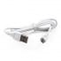 Кабель питания USB - Micro-USB Robiton 1м белый