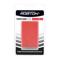 Power Bank Robiton Li7.8-K 7800мАч красный (внешний аккумулятор) 1шт