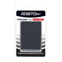Power Bank Robiton Li13.4-K 13400мАч черный (внешний аккумулятор) 1шт