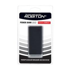 Power Bank Robiton Li5.2-K 5200мАч черный (внешний аккумулятор) 1шт