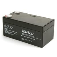 Аккумулятор AGM ROBITON VRLA12-3.3 7632, 12В, 3.3Ач, свинцовый, кислотный, герметичный, необслуживаемый 