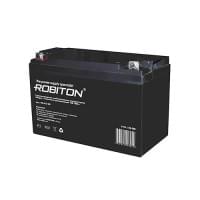 Аккумулятор AGM ROBITON VRLA12-100 13979, 12В, 100Ач, свинцовый, кислотный, герметичный, необслуживаемый 