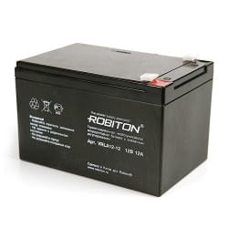 Аккумулятор AGM ROBITON VRLA12-12 7635, 12В, 12Ач, свинцовый, кислотный, герметичный, необслуживаемый 