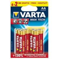 Батарейки Varta 4706 Longlife Max Power AA 1,5В щелочные 6шт