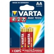 Батарейки Varta 4706 Longlife Max Power AA 1,5В щелочные 2шт