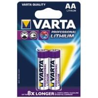 Батарейки Varta 6106 Ultra Lithium AA 1,5В литиевые 2шт