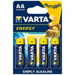 Батарейки Varta 4106 Longlife AA 1,5В щелочные 4шт
