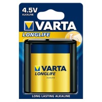 Батарейка Varta 4112 Longlife 3LR12 4,5В квадратная щелочная 1шт
