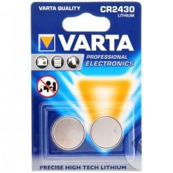 Батарейки Varta 6430 CR2430 3В дисковые литиевые 2шт