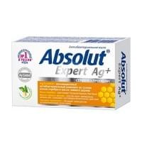 Мыло твердое антибактериальное Absolut Expert Ag+ серебро + прополис 90 гр
