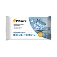 Влажные антибактериальные салфетки Paterra 104-084 в упаковке 20 шт