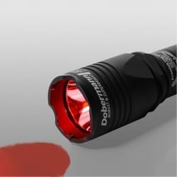 Тактический подствольный светодиодный фонарь с красным светом Armytek F02002BR Dobermann  