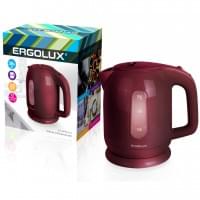 Чайник электрический 1.7л пластиковый 1500-2300Вт 14495 ERGOLUX ELX-KP04-C10 темно коричневый