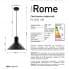 Светильник подвесной CAMELION PL-602L LOFT ROME 14557 ламповый, черный, 220В, 40Вт, Е27