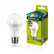 Светодиодная лампа Е27 7Вт ERGOLUX 12877 LED-G45-7W-E27-6K, 6500K, 550Лм, холодный белый, шар