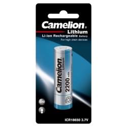 Camelion ICR18650 2200 mah (ICR18650F-22BP1, аккумулятор, 3.7 V, Li-Ion) 14720