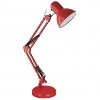 Поворотный настольный ламповый светильник 14414 Ultraflash UF-313 С04 красный 220В 60Вт Е27