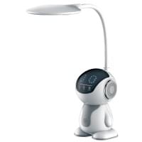 Светильник настольный CAMELION KD-858 Light Advance 13008 светодиодный, белый+серый, 220В, 8Вт