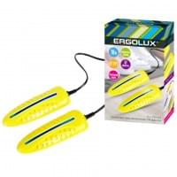 Электрическая сушилка для обуви 14642 ERGOLUX ELX-SD03-C07 с ультрафиолетом Желтая 10Вт